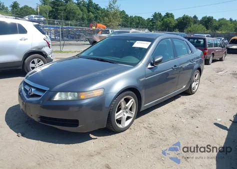 2005 Acura Tl из США, поврежденный, VIN 19UUA66215A049821